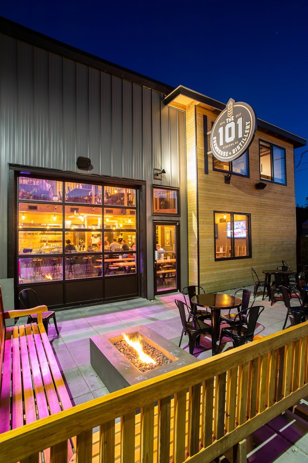 The 101 Brewhouse + Distillery